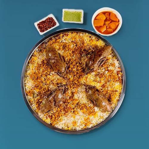 صينية مجبوس حمام محشي ارز