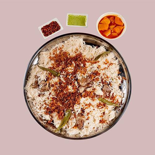 صينية كبسة لحم عربي