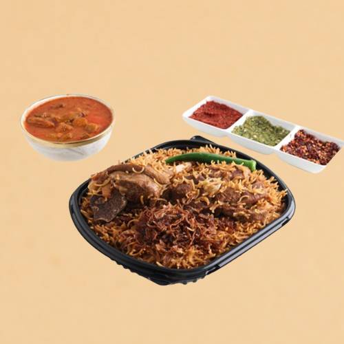 مجبوس لحم عيش بني