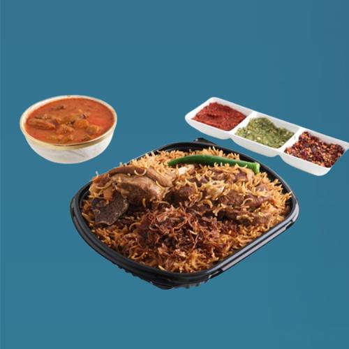 مجبوس لحم عيش بني