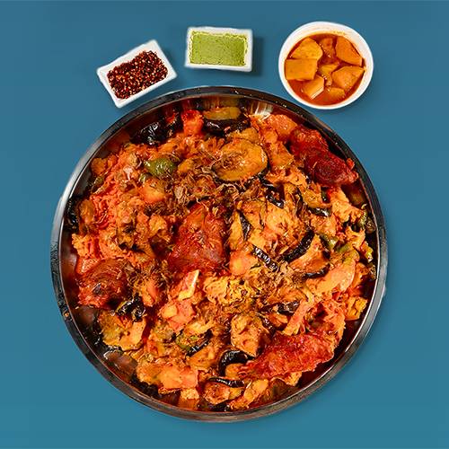 صينية مقلوبة لحم عربي نعيمي