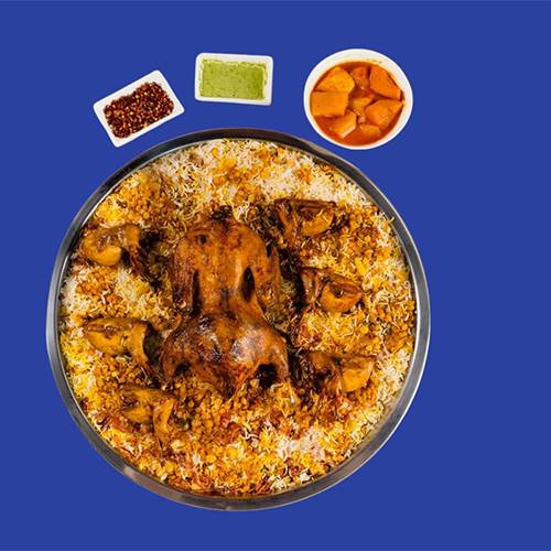 صينية سمان وبط