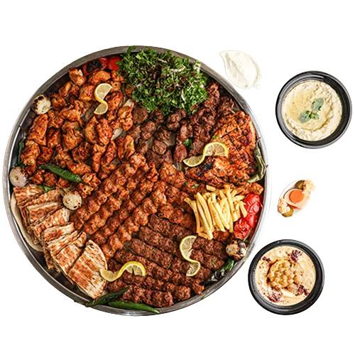 صينينة مشويات مشكله تكفي من 3الى4 اشخاص