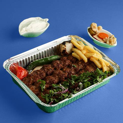 كباب لحم يكفي لشخص واحد