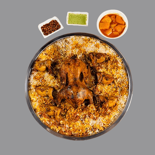 صينية سمان وبط