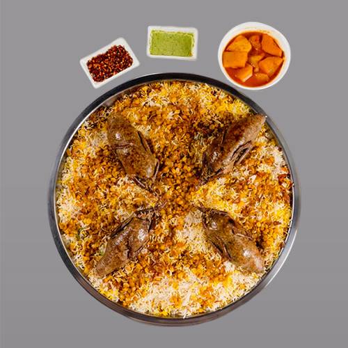 صينية مجبوس حمام محشي فريك