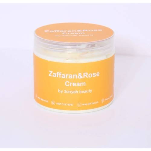كريم الورد والزعفران