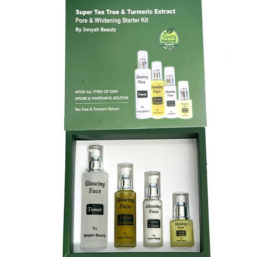 بوكس الوجة بشجرة الشاي والكوجيك اسيد