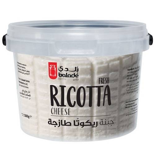 بلدي فارمز جبنة ريكوتا طازجة 500جم