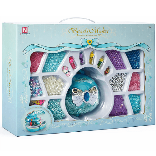 مجموعة العاب صنع الخرز والمجوهرات للاطفال