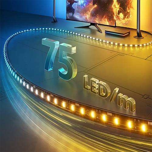 جوفي ايه اي بوكس جهاز بمنفذ HDMI 2.1 متزامن مع شريط اضاءة لتلفزيونات من55الى65 بوصة رقم.41931