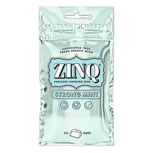 زينك حلاو مضغ خالية من السكر بالنعناع القوي 22حلاو