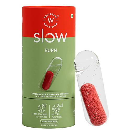 ويلبينج نيوتريشن سلو بيرن لخسارة الوزن 60كبسولة