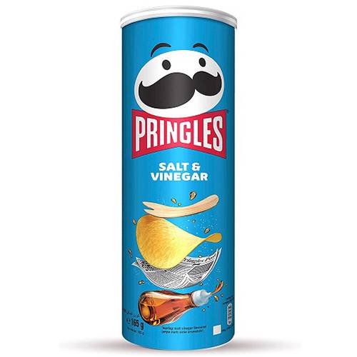 برنجلز رقائق شيبس بالملح والخل 165جم