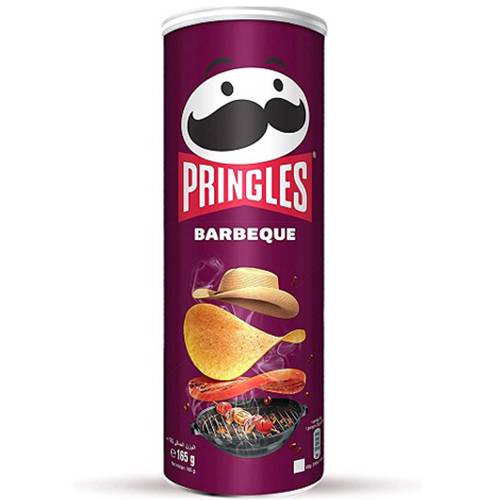 برنجلز رقائق شيبس بالباربكيو 165جم