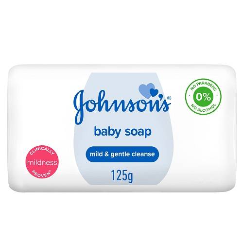جونسون صابون للاطفال لتنظيف لطيف وناعم 125جم