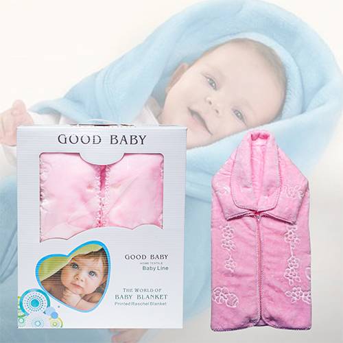 كيس بطانية للاطفال وردي موديل رقم.CHBLKT4