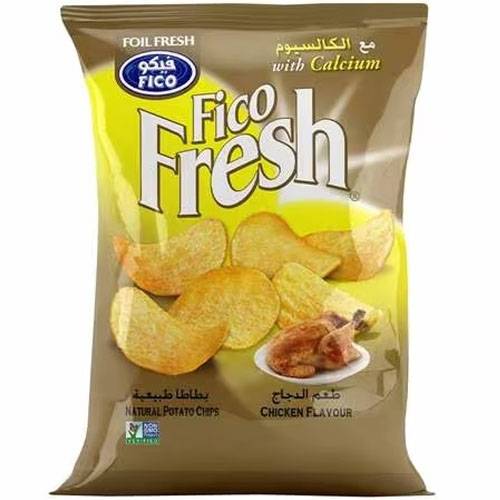 فيكو فريش بطاطا طبيعية بطعم الدجاج 80جم