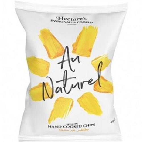 هيكترز رقائق شيبس ناتشرال غير مملحة 40جم