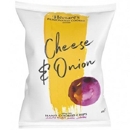 هيكترز رقائق شيبس بالجبنة والبصل 40جم