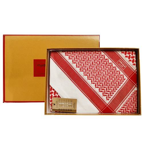 بروجيه شماغ الاصلي احمر