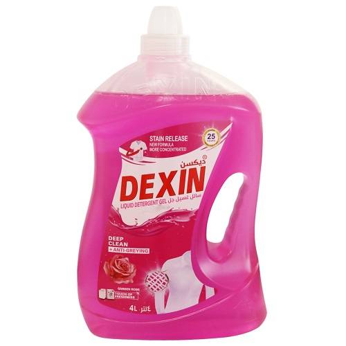 ديكسن سائل غسيل جل للغسالات الاتوماتيك برائحة ورد الحديقة 4لتر