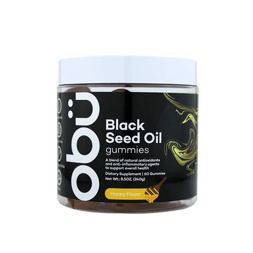 اوبو زيت الحبة السوداء مكمل غذائي بنكهة العسل 60حلاو