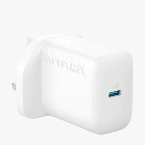 انكر 312 شاحن بمنفذ Type C بقوة 20واط ابيض مويل رقم.A2347K21