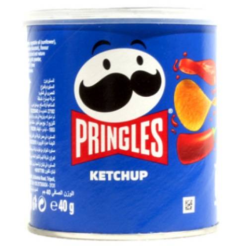 برنجلز رقائق شيبس بالكاتشب 40جم