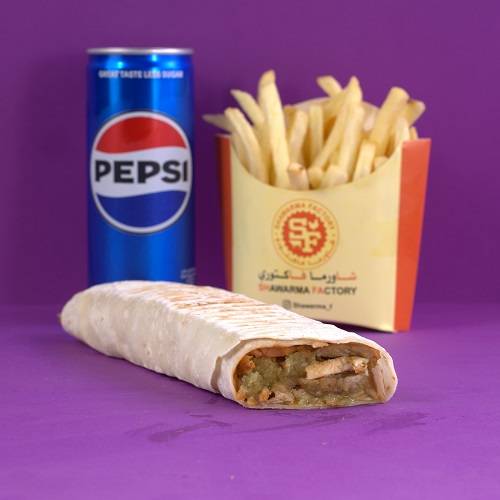 وجبة دجاج معبوج اخضر