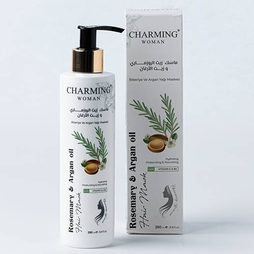 شارمنغ وومن ماسك الشعر زيت الروزماري وزيت الارجان 250مل