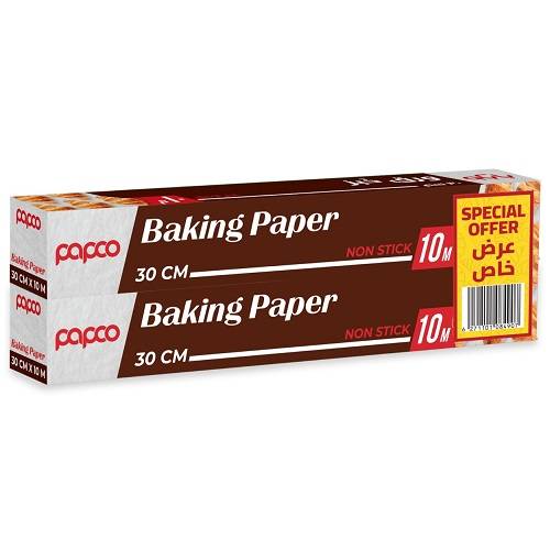 بابكو ورق خبز 30سم×10متر 2حبة