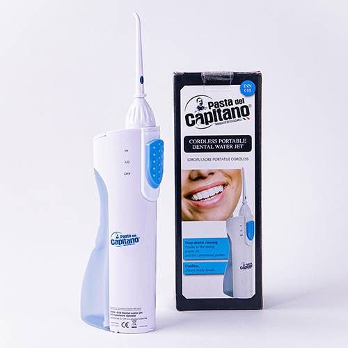 باستا ديل كابيتانو نفاثة مائية لاسلكية محمولة للاسنان 