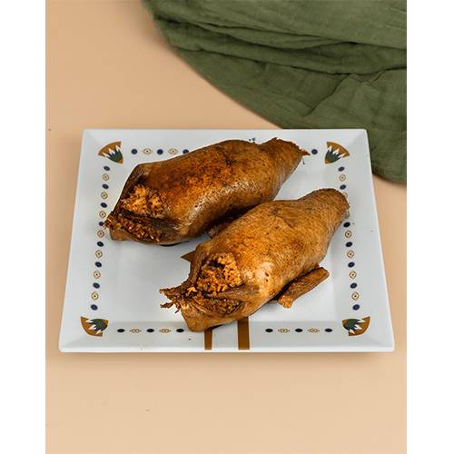 زوج حمام محشى ارز او فريك