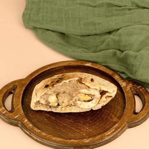 ساندويتش فول بالبيض