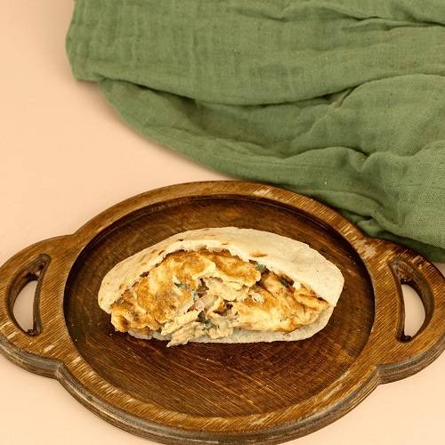 ساندويتش اومليت بالخضار