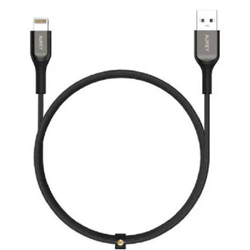 اوكي كابل نايلون مضفر USB 3.1 من USB الى Type C بطول 1.2م اسود