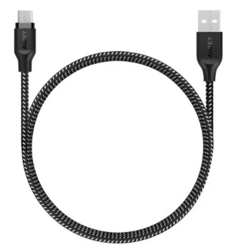 اوكي كابل USB الي Micro عالي الاداء نايلون 1.2م اسود