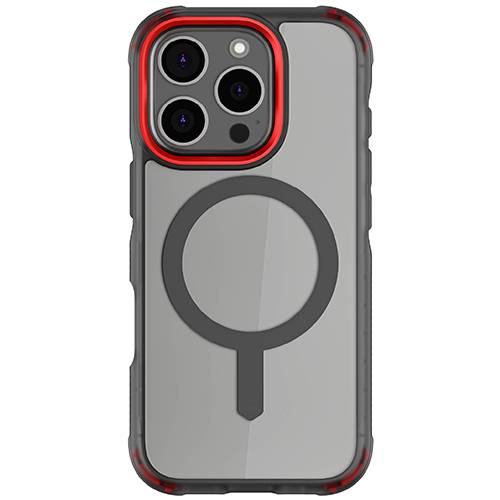 جوستيك غطاء حماية ماجسيف كوفرت7 فائق النحافة لايفون 16 برو رمادي داكن