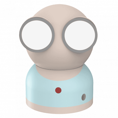 مصباح نظارات السيد وات سون ازرق بيج