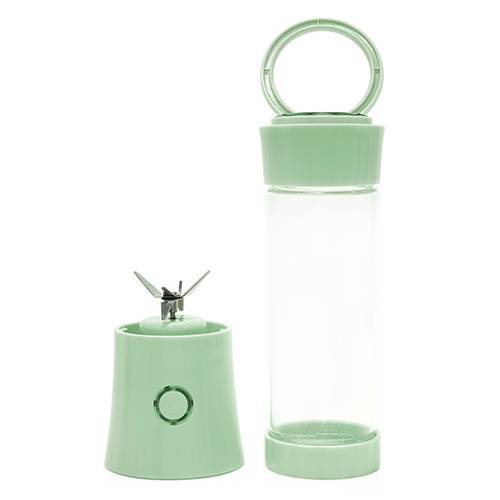 سكاي زجاجة عصير قابلة لاعادة الشحن عبرUSB مع 6شفرات 480مل اخضر