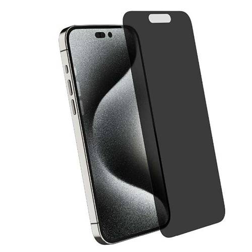 مجموعة تركيب حماية الشاشة الزجاجية المقواة من عبوتين لايفون 16 برو ماكس مع فلتر الخصوصية