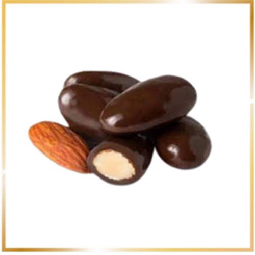 لوز بالشيكولاته الدارك 250جم