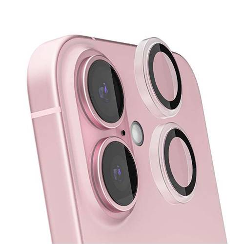 جوستيك عدسة حماية الكاميرا لجهاز لايفون 16 وايفون 16 بلاس شفافة