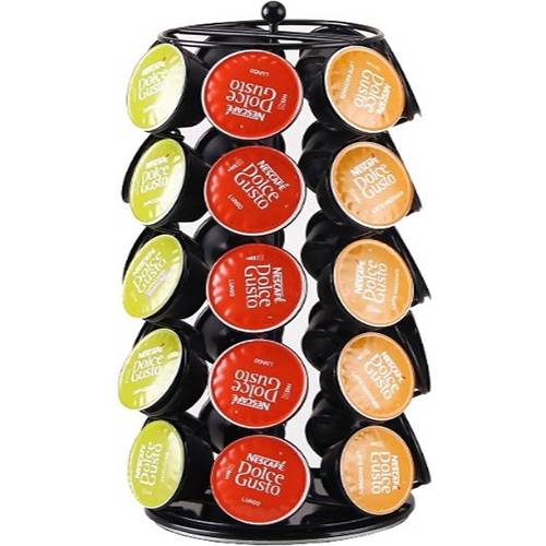 كابيلوك حامل تخزين كبسولات القهوة سعة 35كبسولة اسود