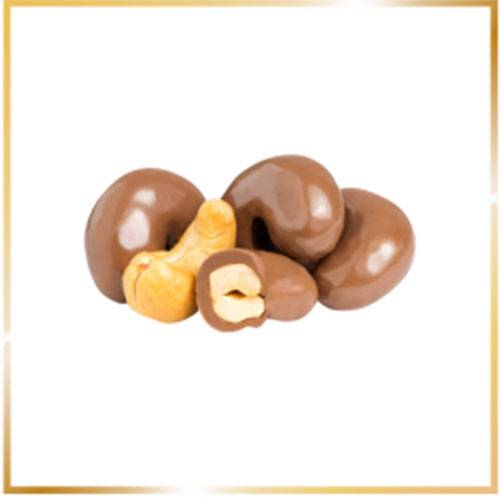 كاجو بالشيكولاته الحليب 250جم