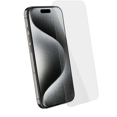 مجموعة تركيب حماية الشاشة الزجاجية المقواة من عبوتين لجهاز ايفون 16 برو مع شاشة HD شفافة