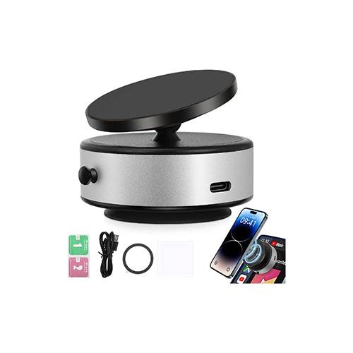 سكاي حامل هاتف مغناطيسي بالشفط الفراغي فضي