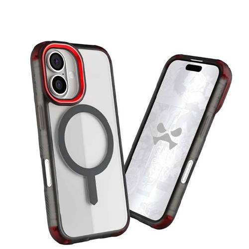 جوستيك غطاء حماية ماج سيف فائق النحافة لايفون 16 شفاف ودخاني