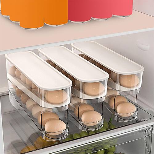 سكاي كي رف دوار اوتوماتيكي لتخزين البيض مكون من طبقتين 12قطعة